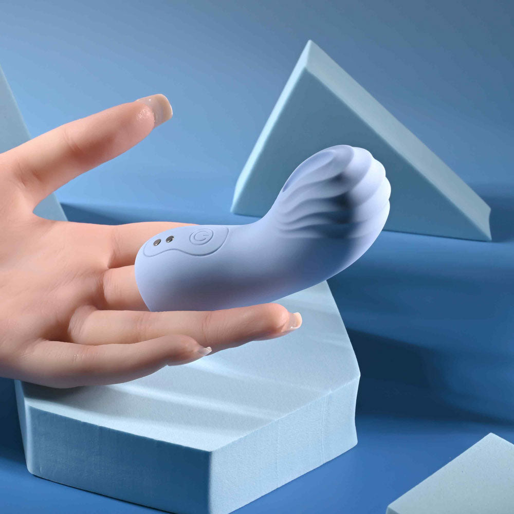Selopa Good Point Hollow Vibrating Finger Stimulator Black > Vibrators > Finger Vibrators