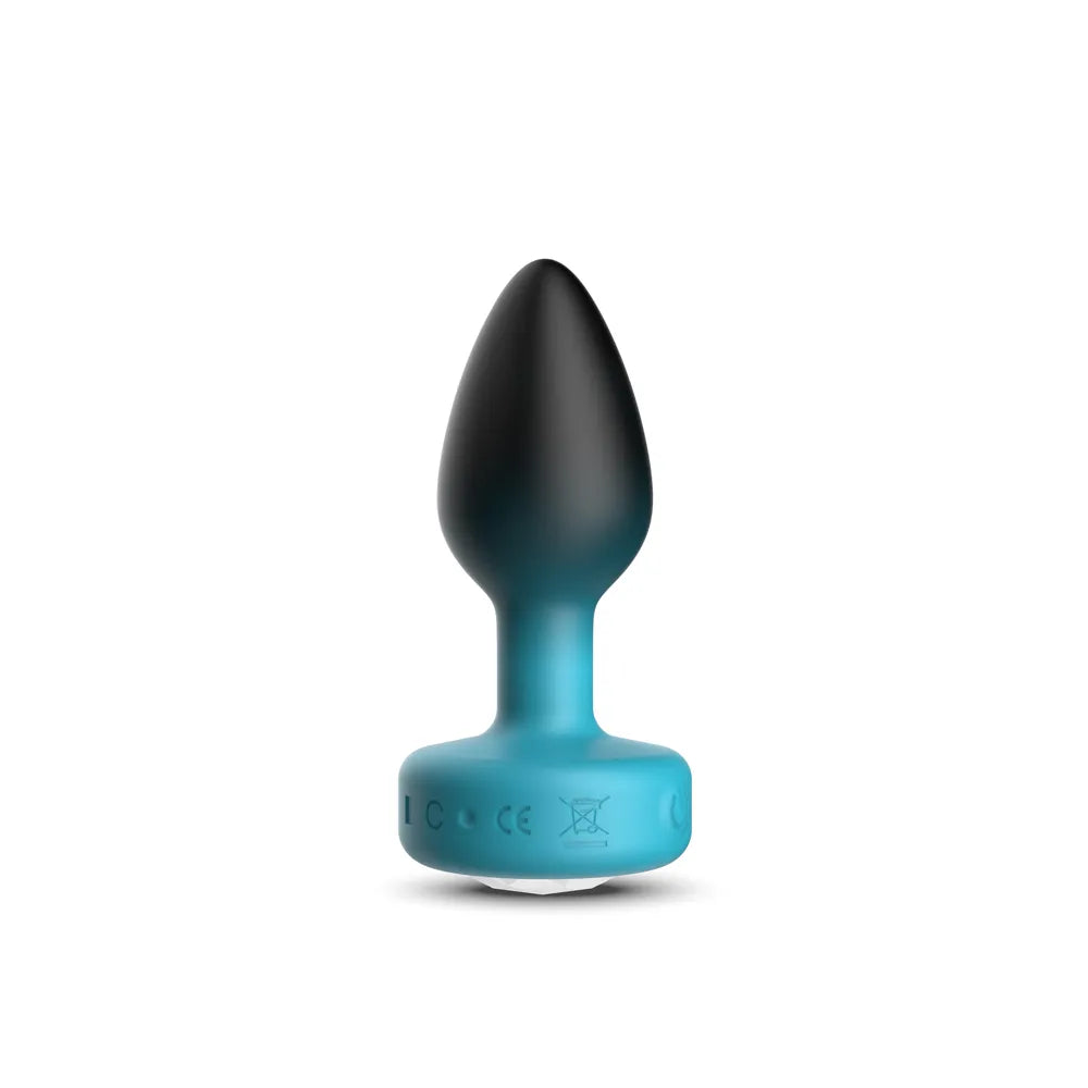 Cheeky Charms Eluxe Vibrating Silicone Anal Plug – 3.5 Inch > Anal Range > Vibrating Butt Plugs