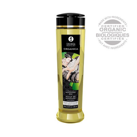 Organica Naturelle Organic Massage Oil 8 Fl Oz Natural Bliss Default Title Massage Oil