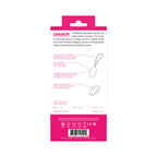 Peach Vibrating Egg in Foxy Pink Quiet Powerful > Sex Toys For Ladies > Vibrating Eggs