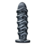 Jet Annihilator Carbon Metallic Black Pro-Sized 11 Inch Anal Plug Black Black > Anal Range > Oversized Anal Toys