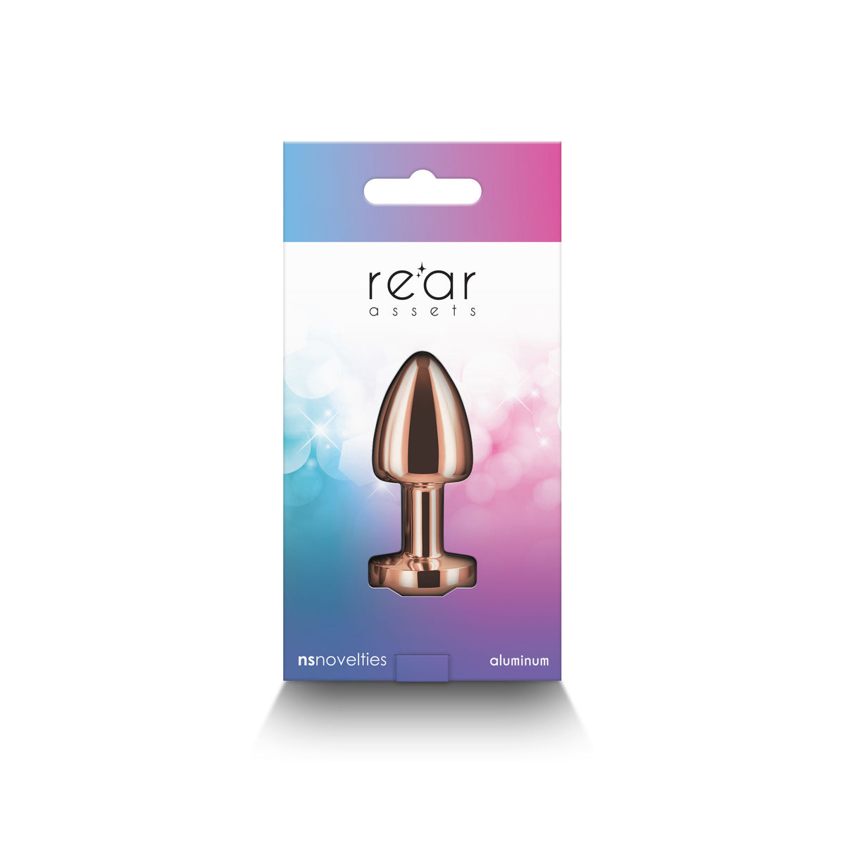 Rear Assets Petite Anal Toy with Rainbow Gem (6cm) > Anal Range > Jewel Butt Plugs