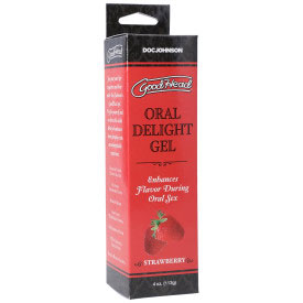 Goodhead Gel Strawberry 4 Ounce Oral Delight Gel Oral Gels & Sprays