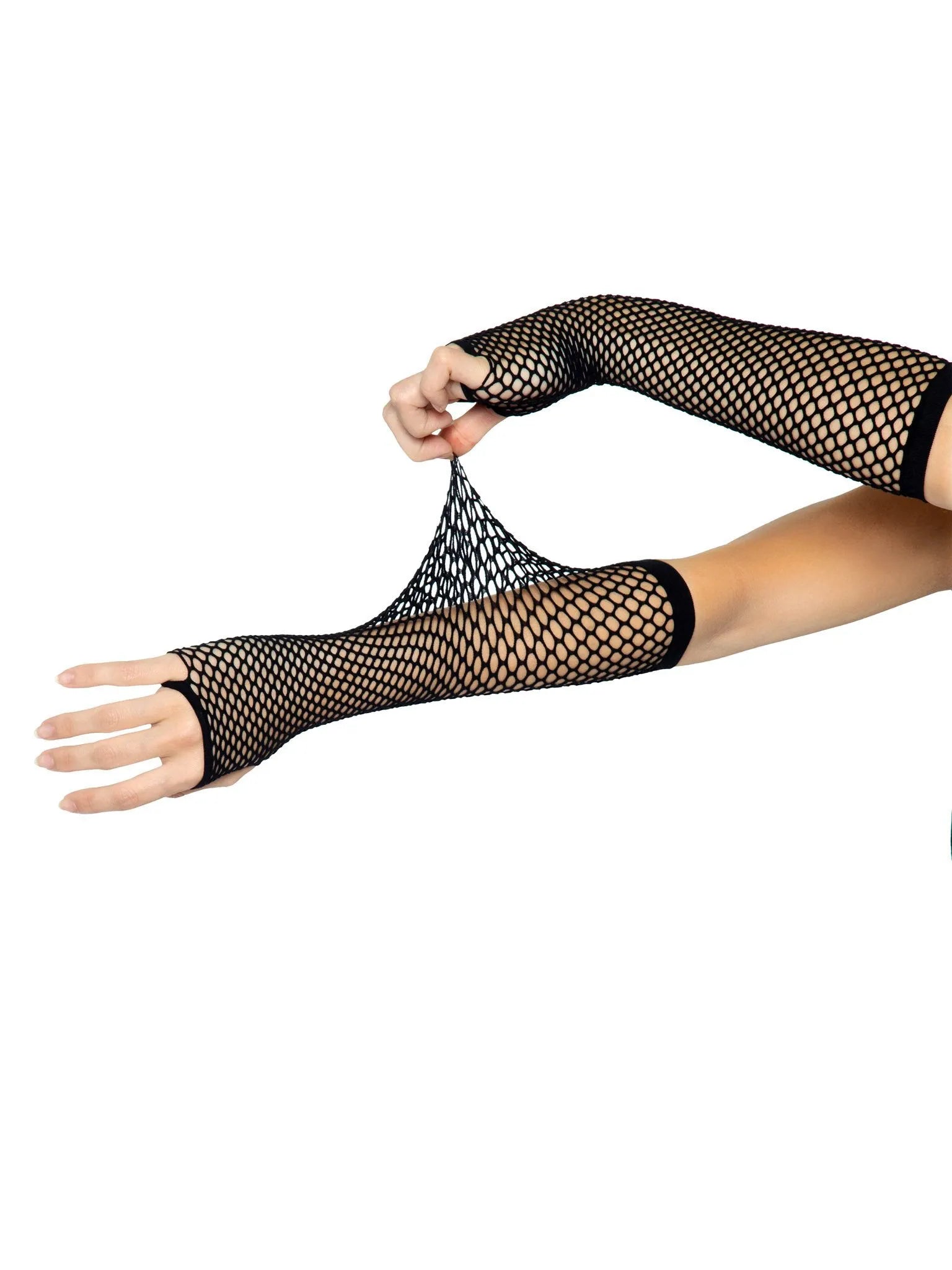 Leg Avenue Triangle Net Fingerless Gloves – Costume Accessory Gloves > Clothes > Accessories