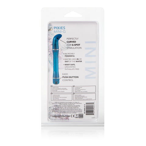 Pixies Mini G Waterproof Vibe - Blue Vibrators