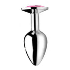 Booty Sparks Pink Gem Medium Aluminium 3.2" Anal Plug > Anal Range > Jewel Butt Plugs