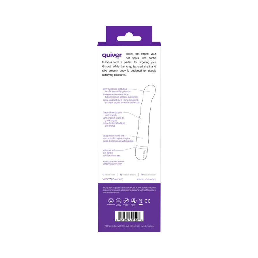 Quiver Vibrator – Targeted Sensation Personal Massager > Sex Toys For Ladies > G-Spot Vibrators
