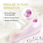 Delice Fleur Clitoral Stimulator Air Pulsing Vibrator Purple > Sex Toys For Ladies > Air Pulsation