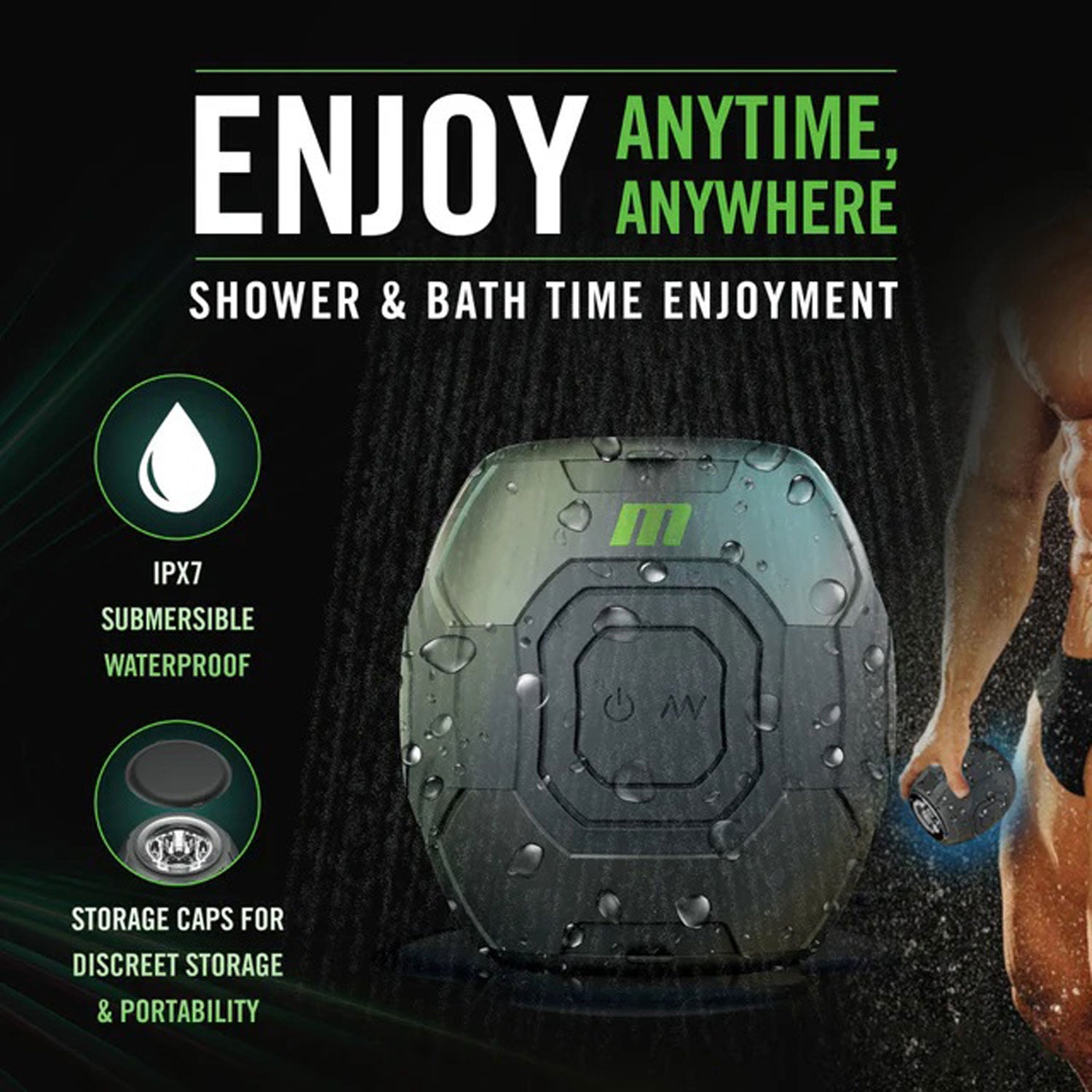 M for Men Dome X Vibrating Male Masturbator with 10 Modes > Sex Toys For Men > Masturbators > Vibrating