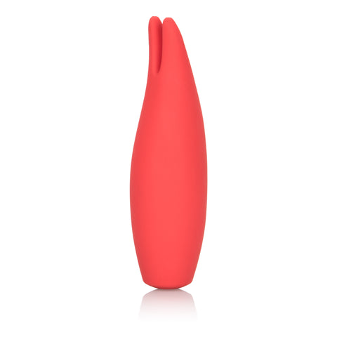 Red Hot Flare Premium Silicone Discreet Palm Size Massager VIBRATORS-RABBIT
