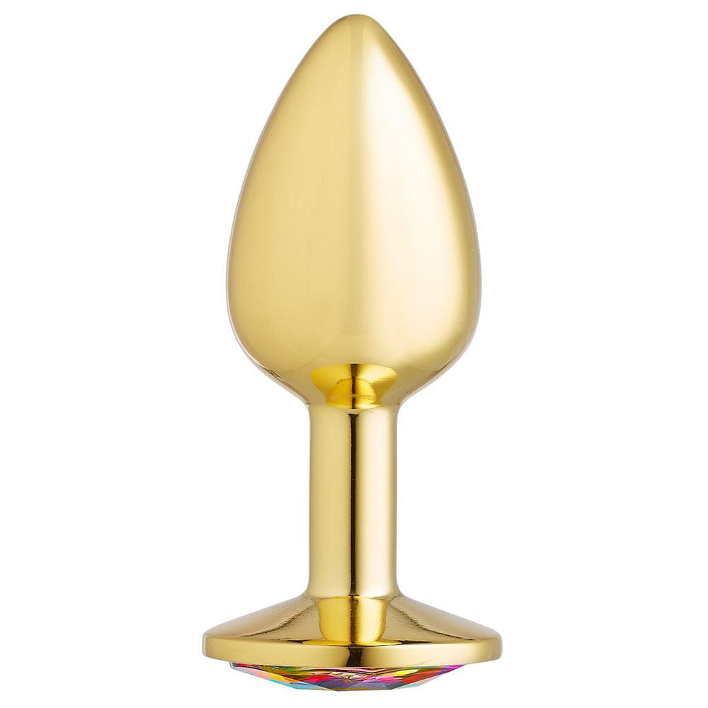 Cloud 9 Novelties Silicone Anal Plug Set with Three Sizes Gold > Anal Range > Butt Plug Kits