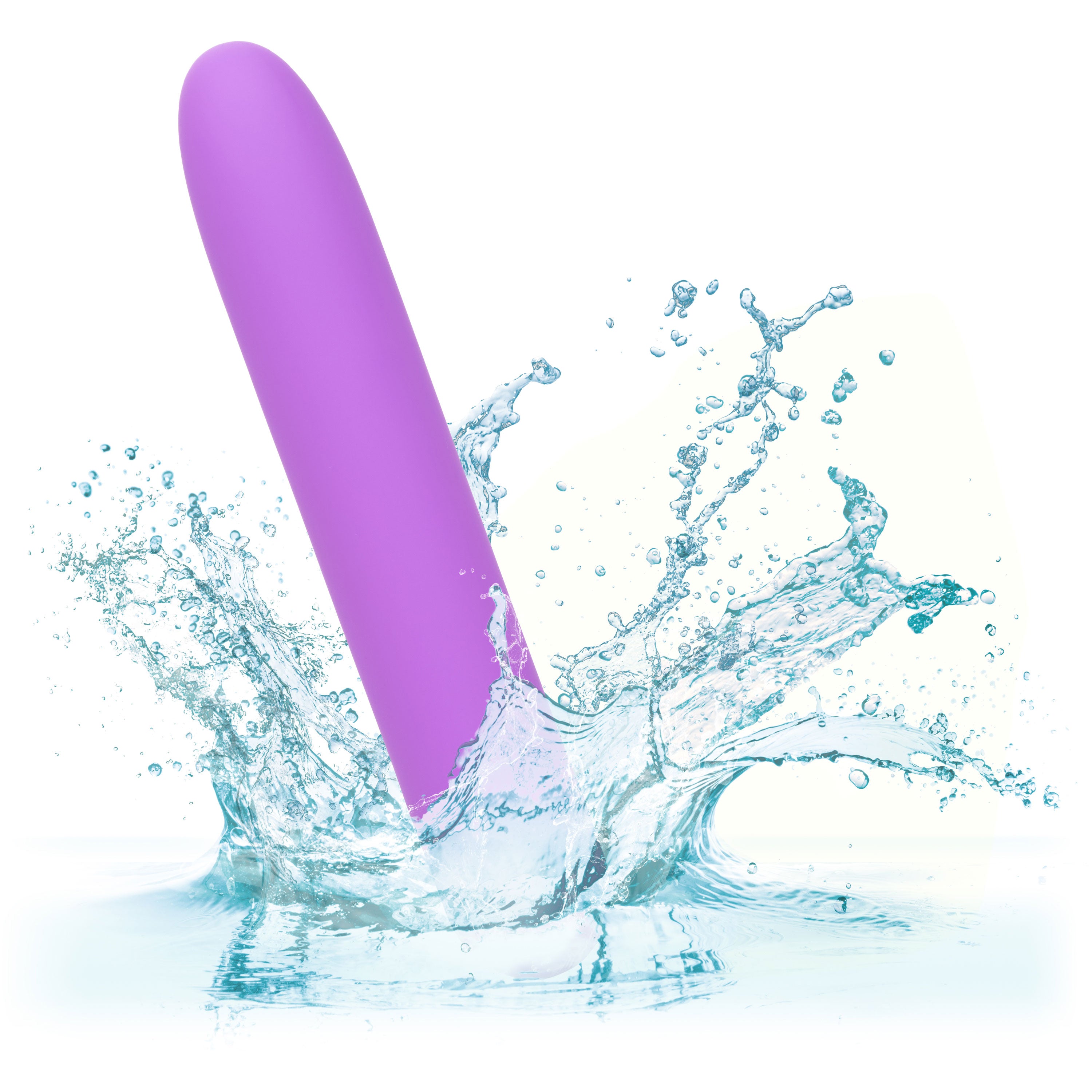 Bliss Liquid Silicone Mini Vibe Purple Rechargeable 10-Speed 4-Inch Vibrator BULLETS
