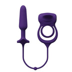 Humper Rechargeable Dual Silicone C-Ring Anal Plug 10 Vibration Modes > Cock Ring > Vibrating