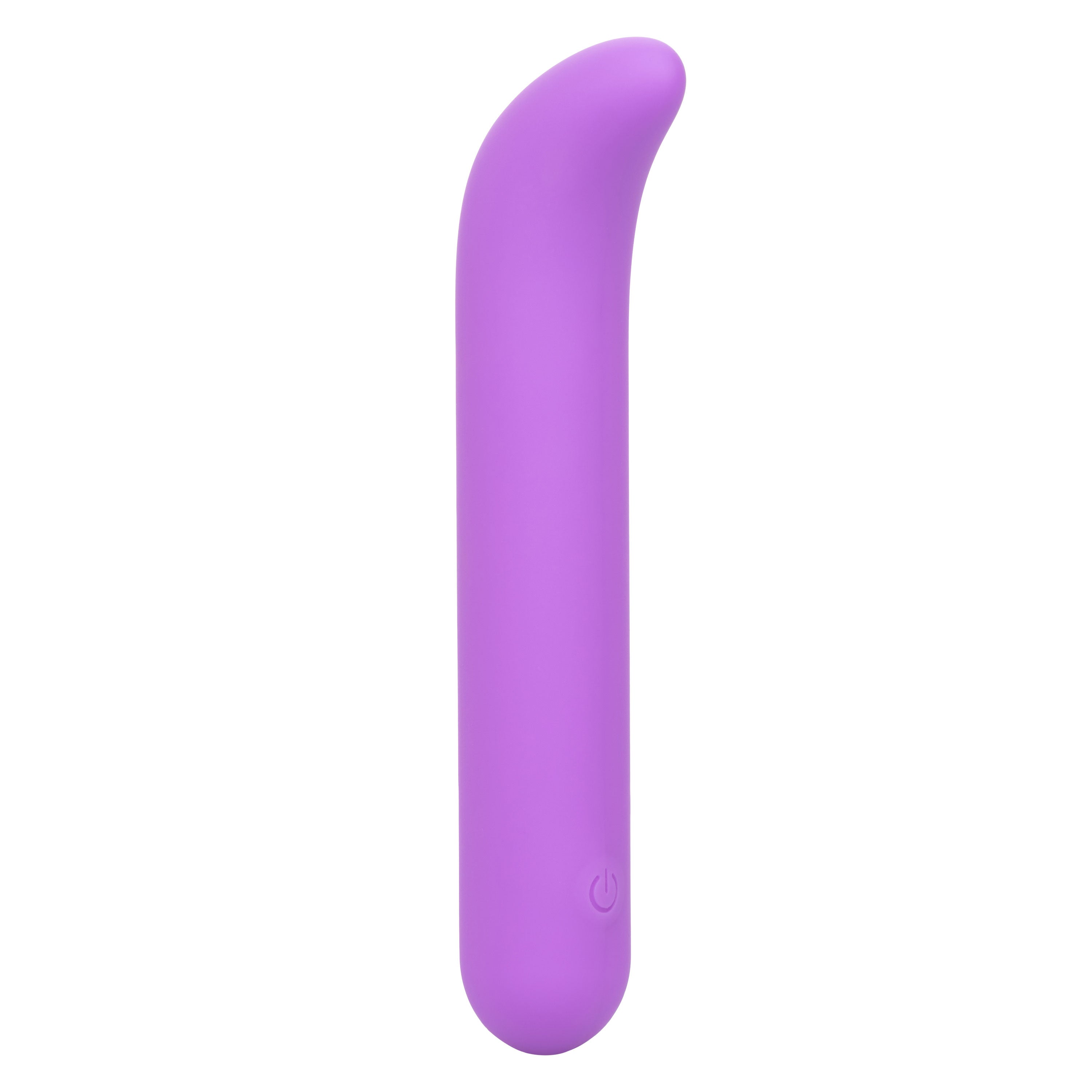 Bliss Liquid Silicone Mini G Vibe Purple USB Rechargeable 10 Speeds BULLETS