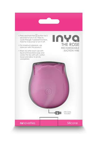 Inya The Rose Clitoral Air Pulsation Stimulator Rose Stimulators