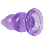 Crystal Jellies Double Pop Plug – Phthalate-Free Silicone 6 Inch Plug > Anal Range > Butt Plugs