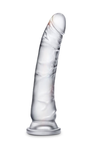 Blush B Yours Diamond Glisten Realistic Clear Dildo With Suction Clear DONGS
