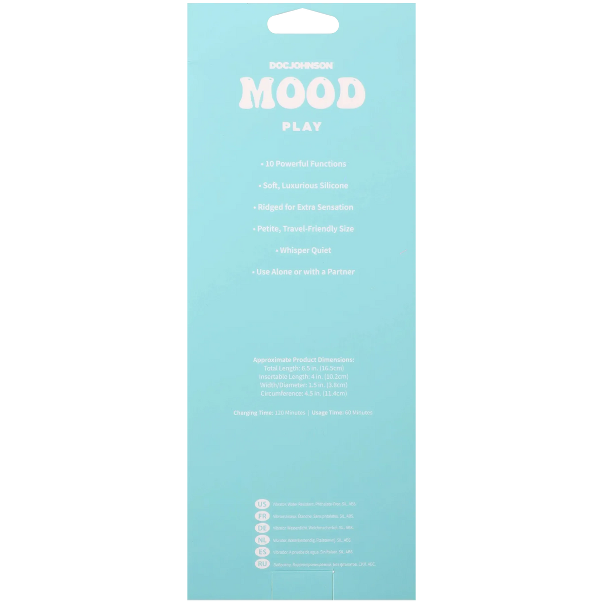 Mood Play Mini Power Vibe - Water Resistant Rechargeable Vibrator > Vibrators > Mini Vibrators