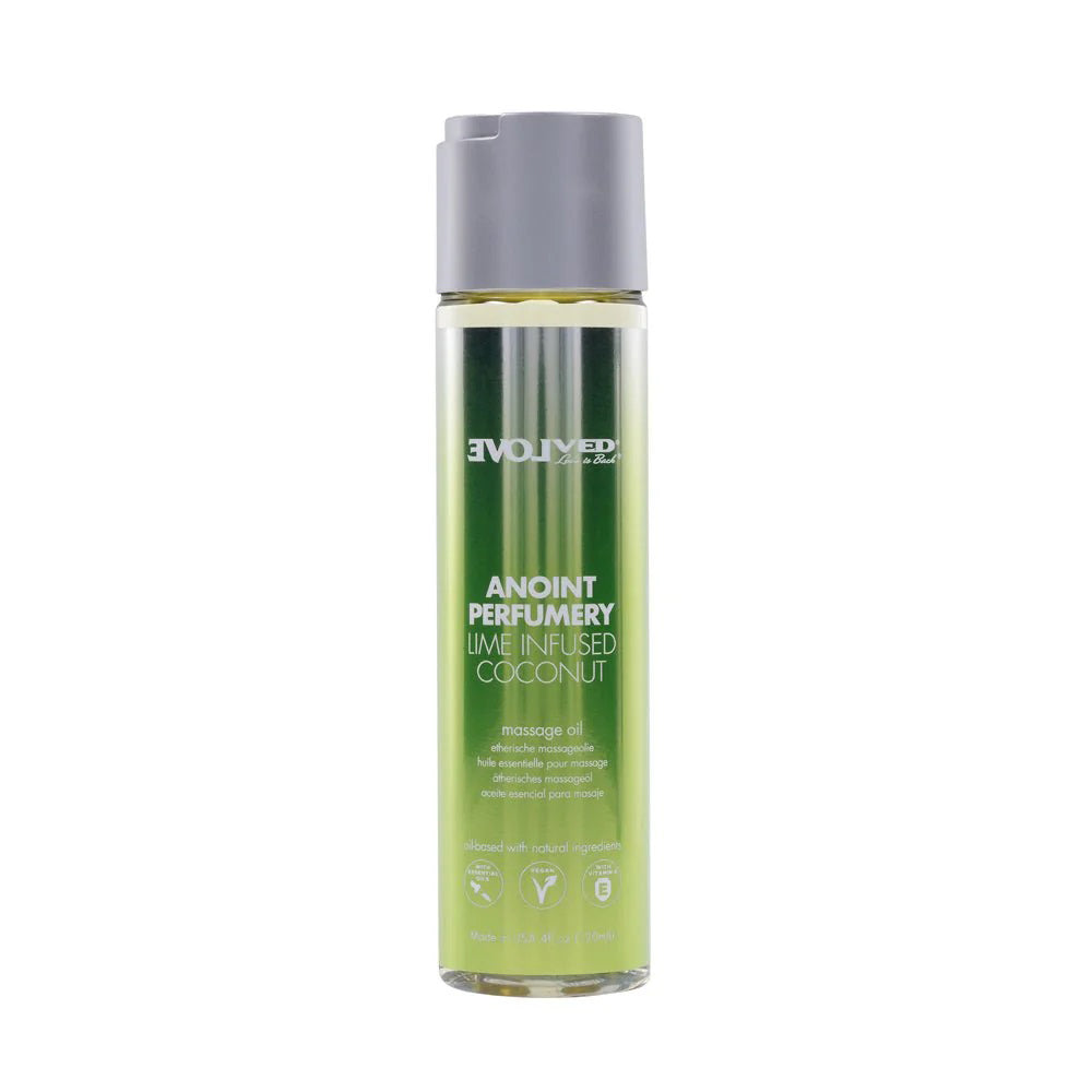 Evolved Anoint Perfumery (Lime Infused Coconut) – 120ml Massage Oil Default Title > Essentials > Massage Oil