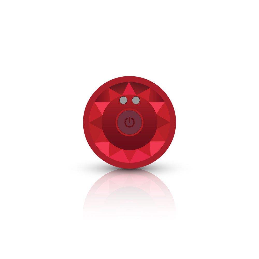 Viben Vibrating Red Metal Remote Control Anal Plug > Anal Range > Vibrating Butt Plugs