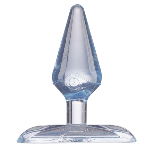 Cloud 9 Mini Beginner Butt Plug Blue Soft TPR Anal Toy Blue Butt Plugs