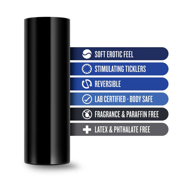 M For Men Stroke Sleeve (Black) – Sleek Masturbation Sleeve > Sex Toys For Men > Masturbators Cup