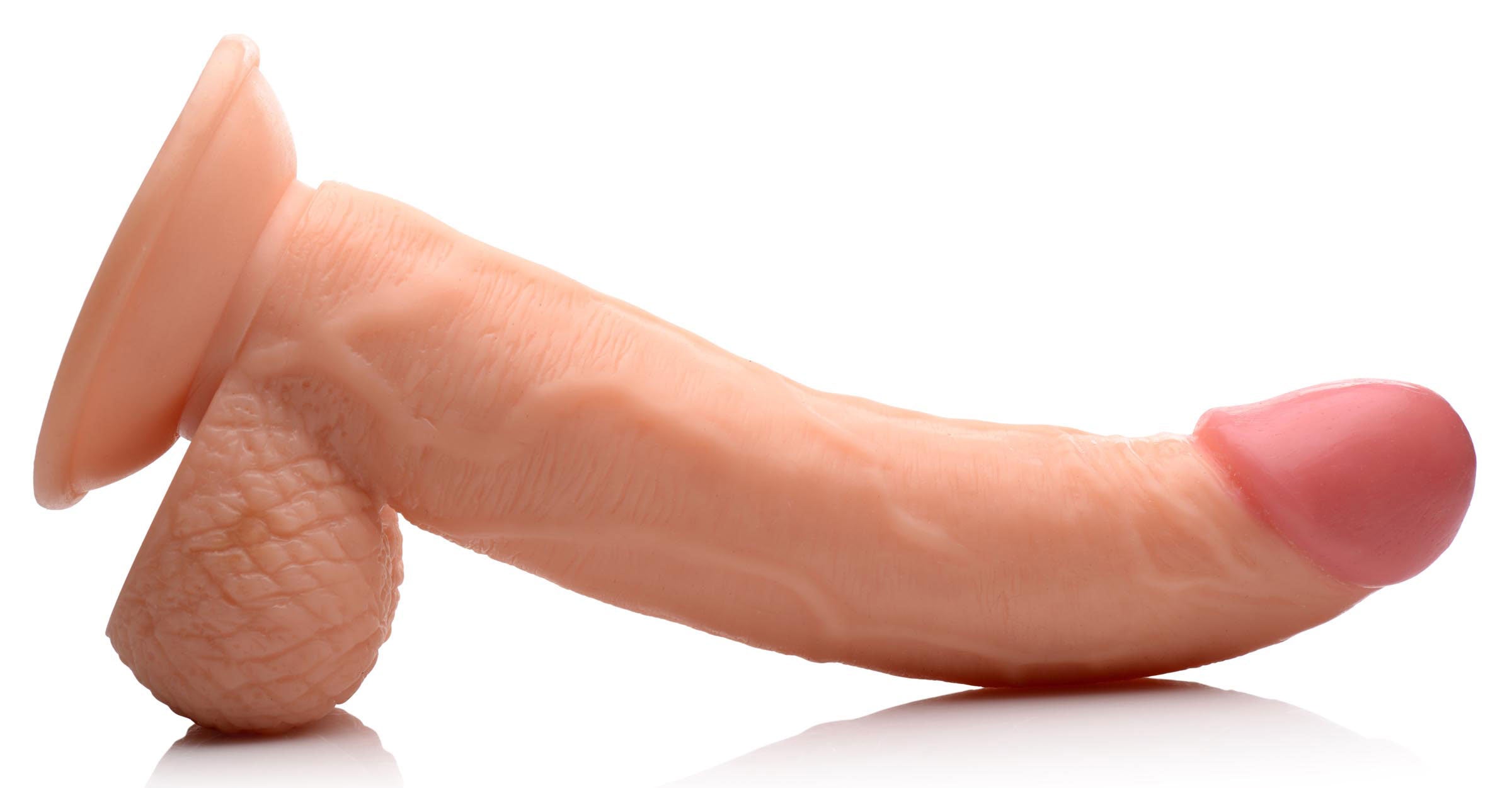 Pop Pecker 7.5 Inch Realistic Dildo with Suction Cup Base Dongs Realistic
