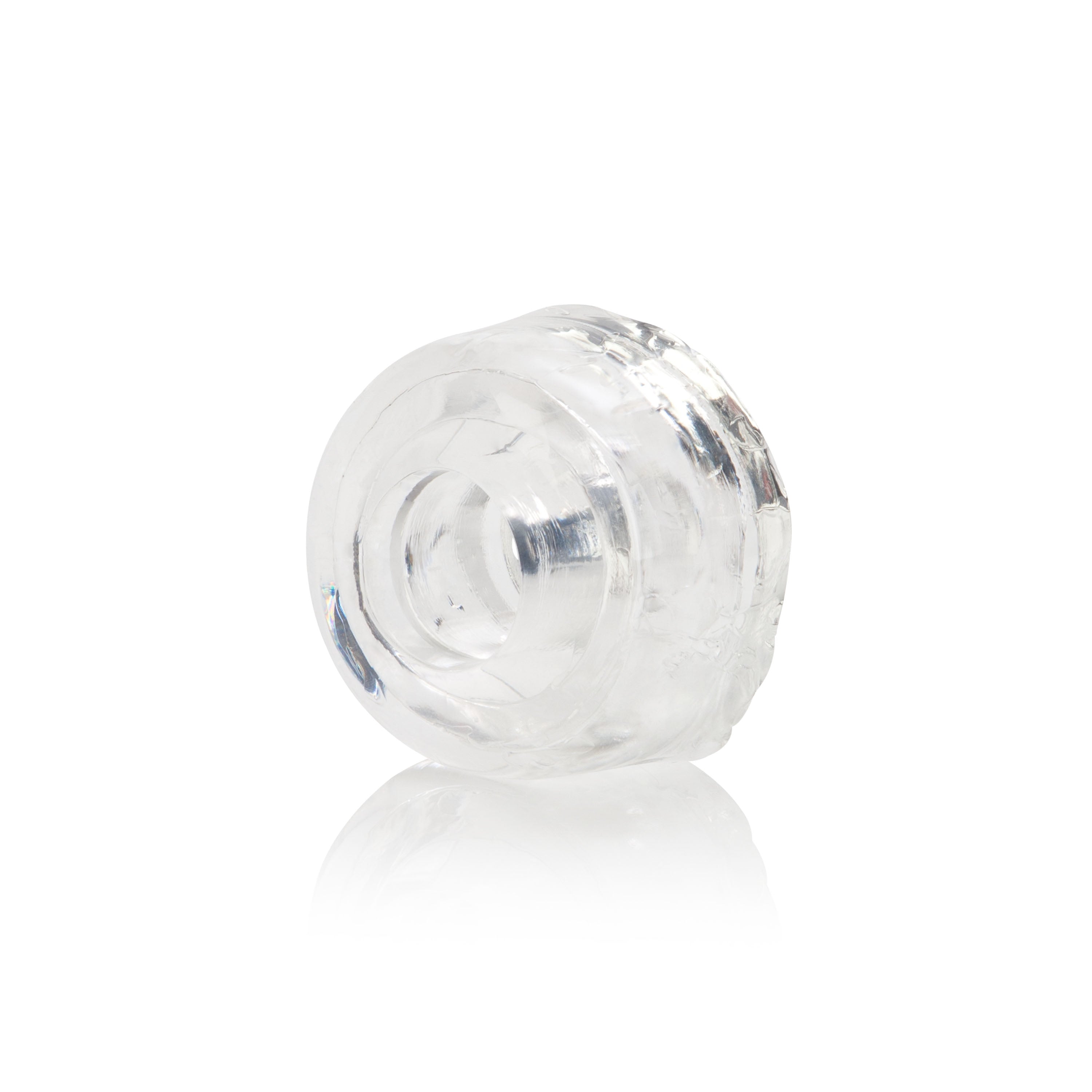 CalExotics Optimum Series Universal Pump Sleeve Clear 1.5 Inch by 3 Inch Flexible TPR Donut Cushion PUMPS