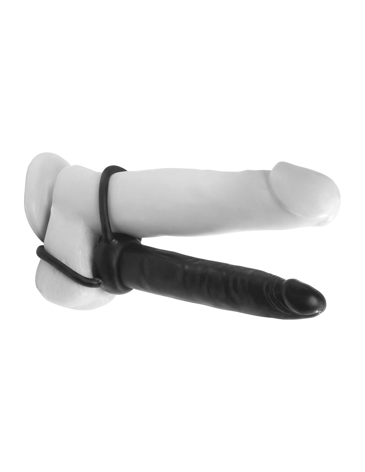 Anal Fantasy Collection Double Trouble 5.3 Inch Anal Dong and Cock Ring Set > Anal Range > Anal Probes