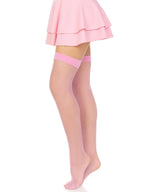 Leg Avenue Joy - Silicone Nylon Stay Up Fishnet Stockings > Clothes > Hosiery > Stockings