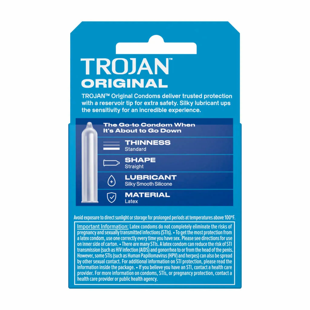 Trojan Enz Lubricated - 3 Pack > Essentials > Condoms