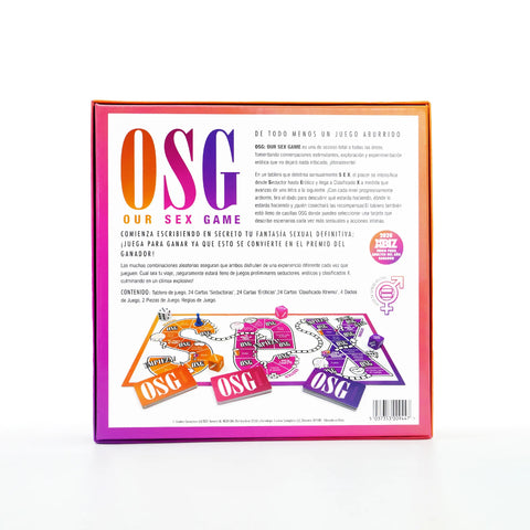 Our Sex Game Spanish Edition – Erotic Conversation Board Game > Novelties > Board Games