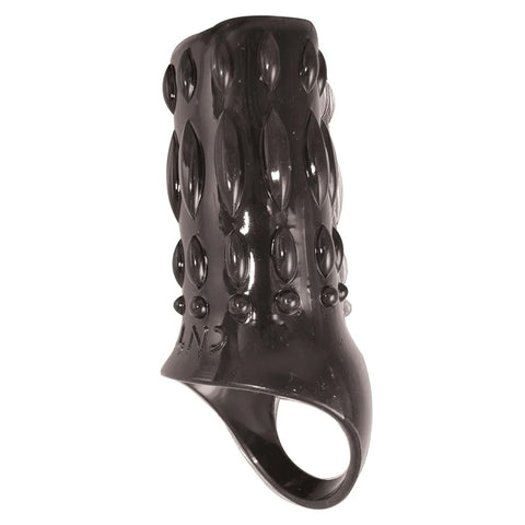 Maxx Men Black Erection Sleeve Ribbed for Extra Stimulation > Sex Toys For Men > Penis Sleeves