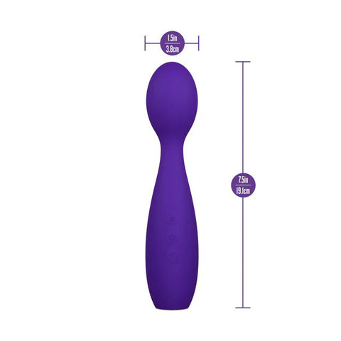 Sexy Things Velvet High – Powerful Wand Vibrator with 15 Vibration Modes > Sex Toys > Massage Wands