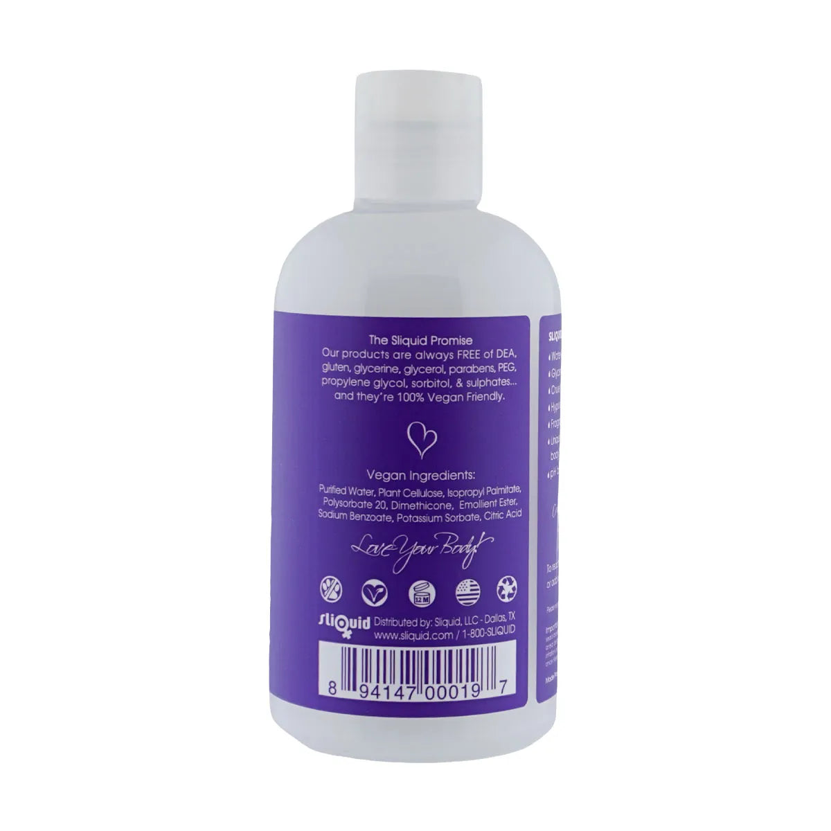 Sliquid Naturals Silk – Hybrid Water-Based Personal Lubricant 8.5 Fl Oz > Lube > Hybrid