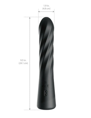 Anal Fantasy Elite Twist Ecstasy – Spiral Sculpted Anal Plug > Anal Range > Vibrating Butt Plugs