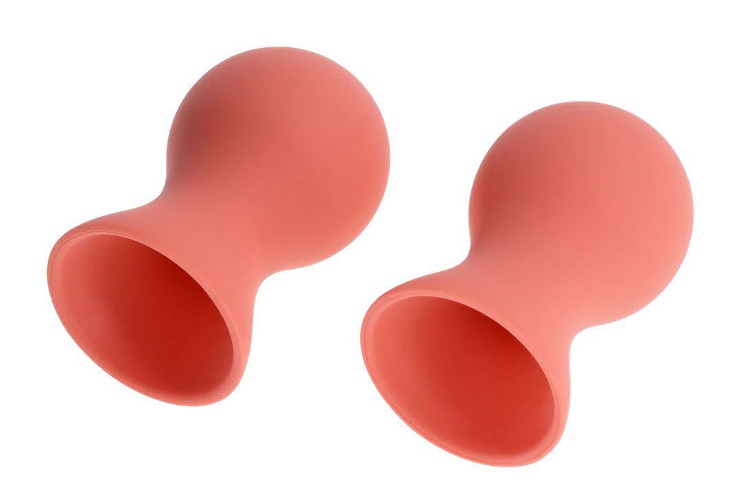 Peaches N Creame Silicone Nipple Suckers (Peach) – Body Safe Nipple Suckers > Sex Toys > Nipple Suckers Main image