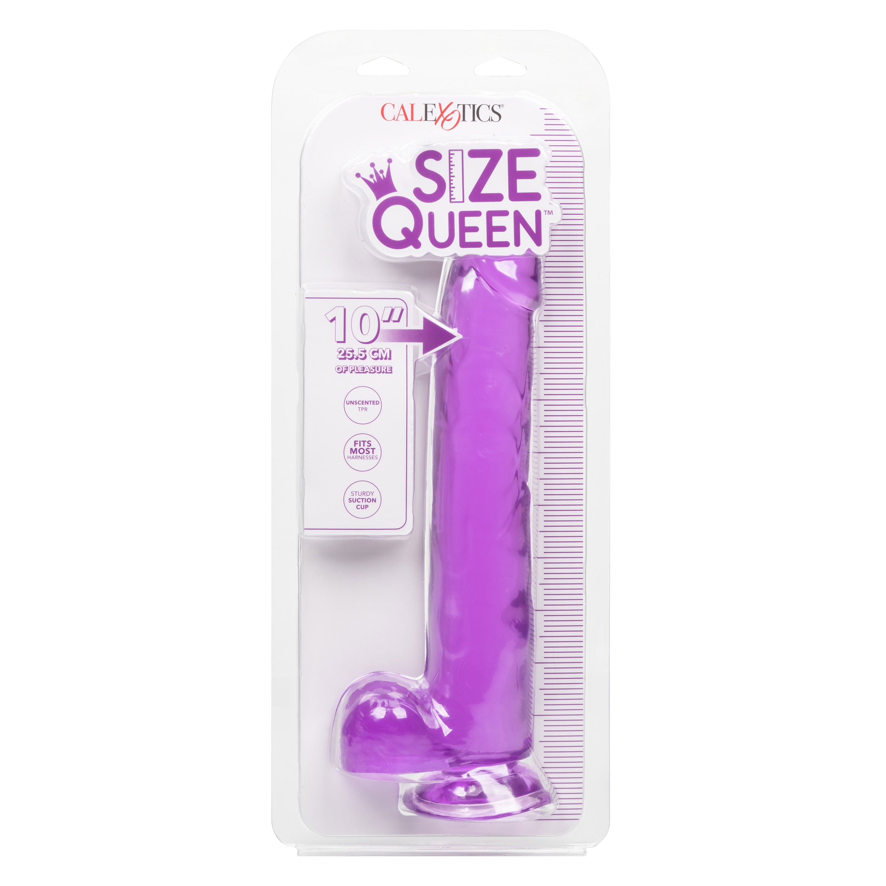 Size Queen 10 Inch Realistic Blue Dildo > Dildos > Large Dildos