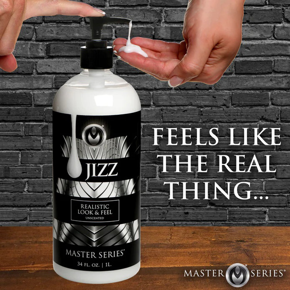 Jizz Unscented Water Based Lubricant 34 Ounce (1 liter) Secondary image