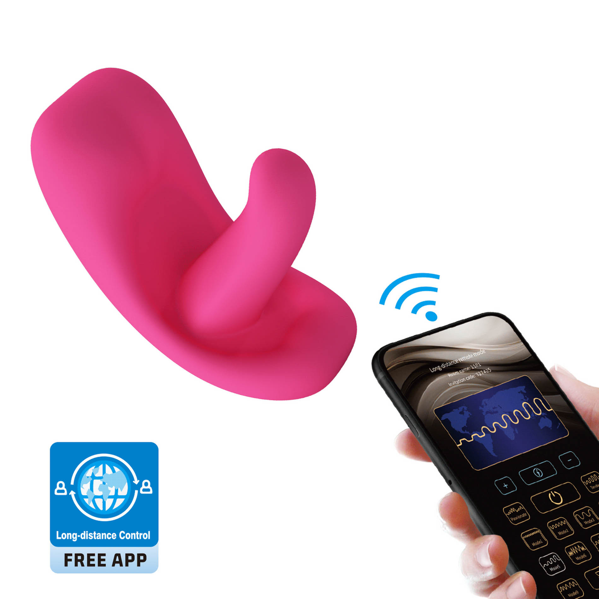 Pretty Love Hazelynn App Controlled Waterproof Vibrator > Sex Toys For Ladies > Clitoral Vibrators and Stimulators