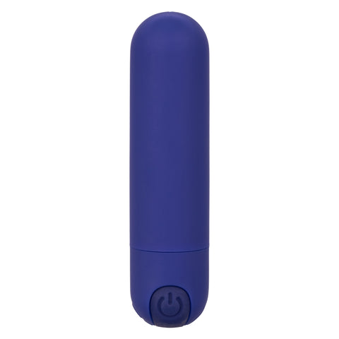 Rechargeable Hideaway Bullet Vibrator in Blue for Travel Fun Blue BULLETS