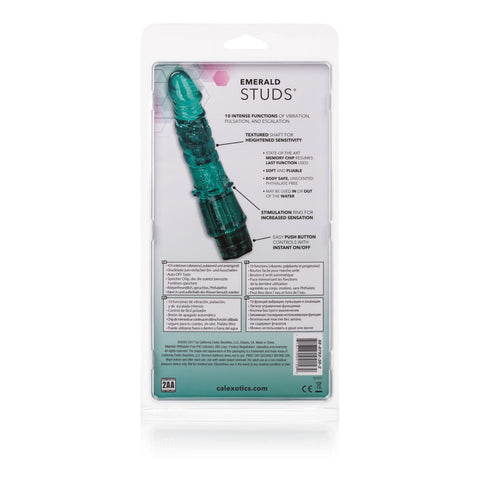 Emerald Studs Arouser Vibrators