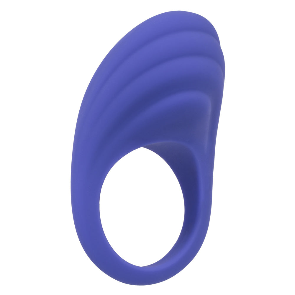 CalExotics Connect Couples Ring Blue Silicone App Controlled Waterproof Size Medium > Sex Toys > Remote Control Toys
