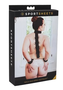 Soft Nylon Neck and Wrist Restraint with Neoprene Cuffs > Bondage Gear > Restraints