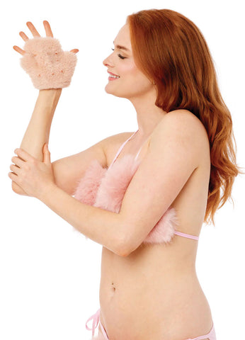 Peaches N Creame Spiked Sensory Glove (Pink) – Textured Glove Bondage & Fetish Toys