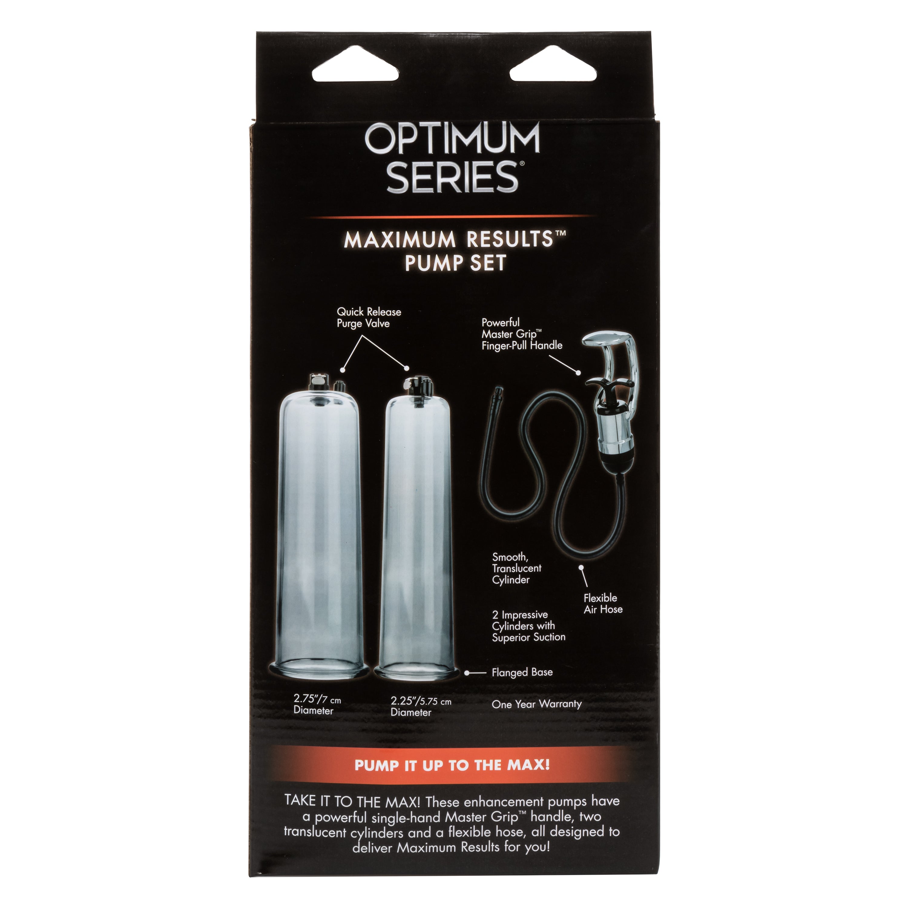 CalExotics Optimum Series Maximum Results Single-Handed Penis Pump Set > Pumps > Penis Pumps Performance