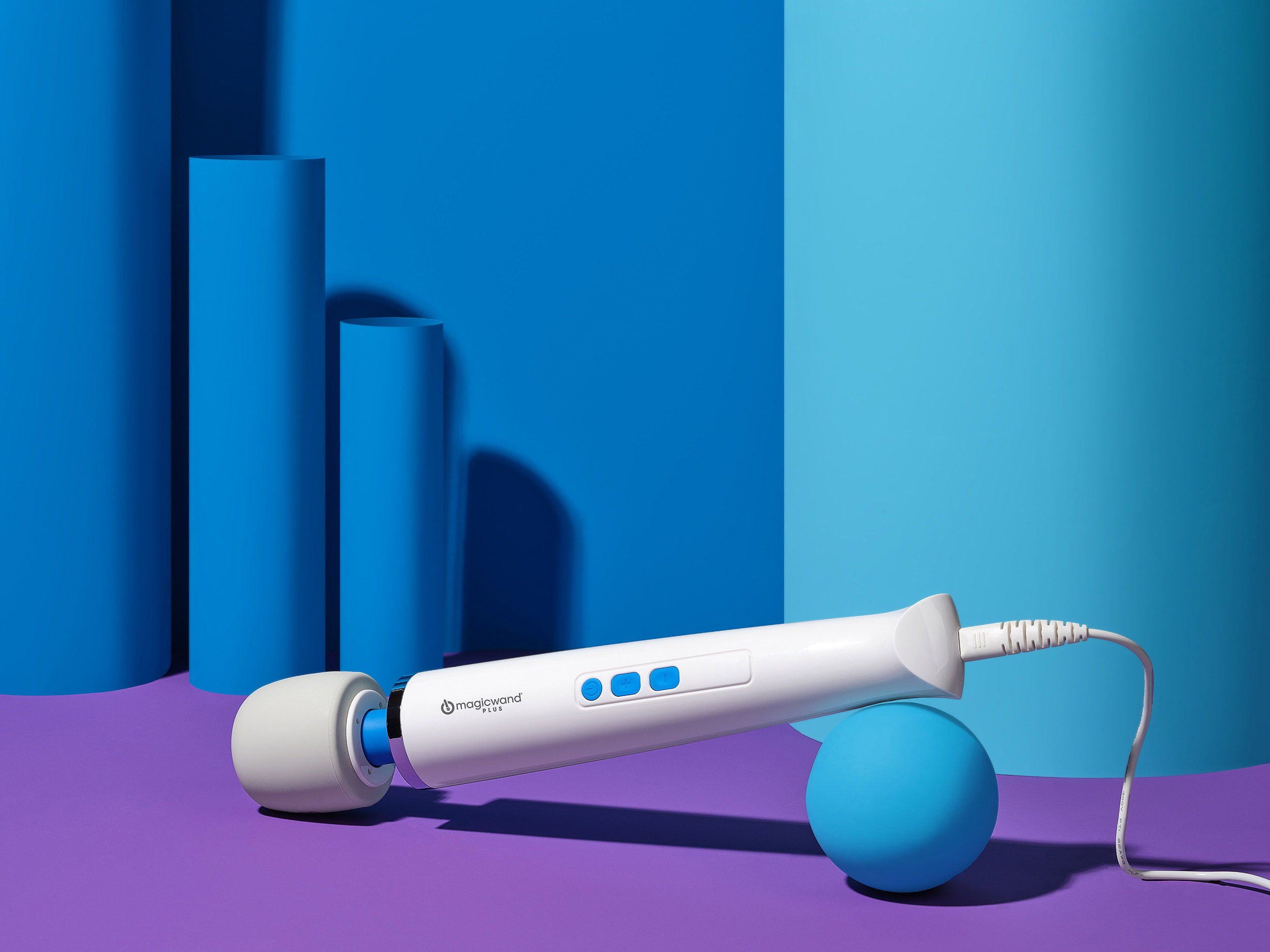 Magic Wand Plus White Electric Massager with Variable Speeds > Sex Toys For Ladies > Wand Massagers and Attachments