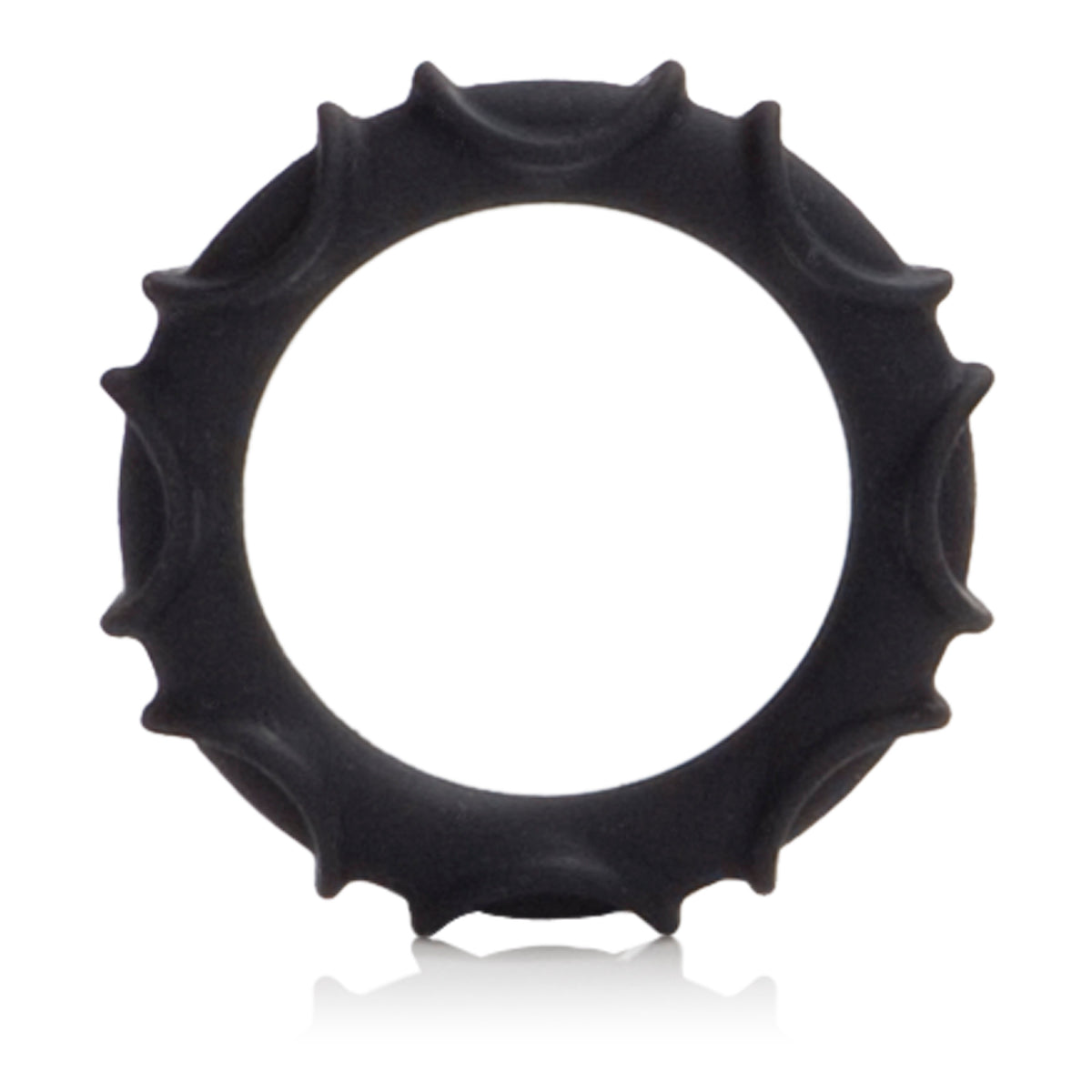 CalExotics Atlas Black Silicone Ring – Comfortable Sturdy Silicone Cock Ring > Cock Ring > Single