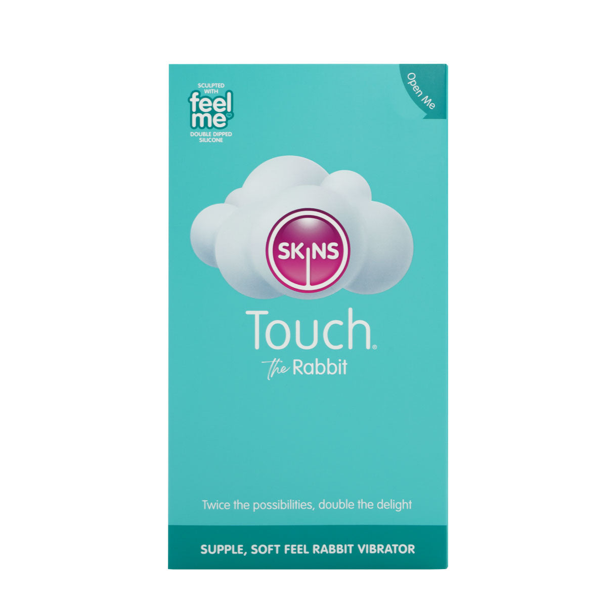 Skins Touch The Rabbit 155mm Silicone Vibrator Toy Default Title VIBRATORS-RABBIT