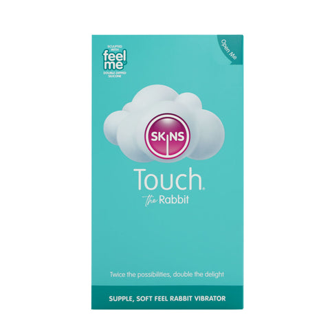 Skins Touch The Rabbit 155mm Silicone Vibrator Toy Default Title VIBRATORS-RABBIT